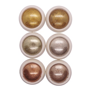 Kit 6 Pó Cromo Metalizado Unhas Cromado Decoração Nail Art