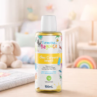 Óleo Corporal Infantil TURMINHA DA BAGUNÇA 100 ML - Altamente Hidratante em Oferta na Shopee