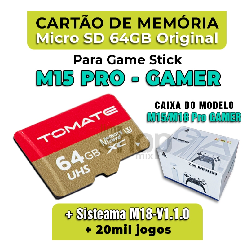 Memory stick 64MGアイボ Memory Stick Pro Duo MARK2 de alto desempenho de 64 GB