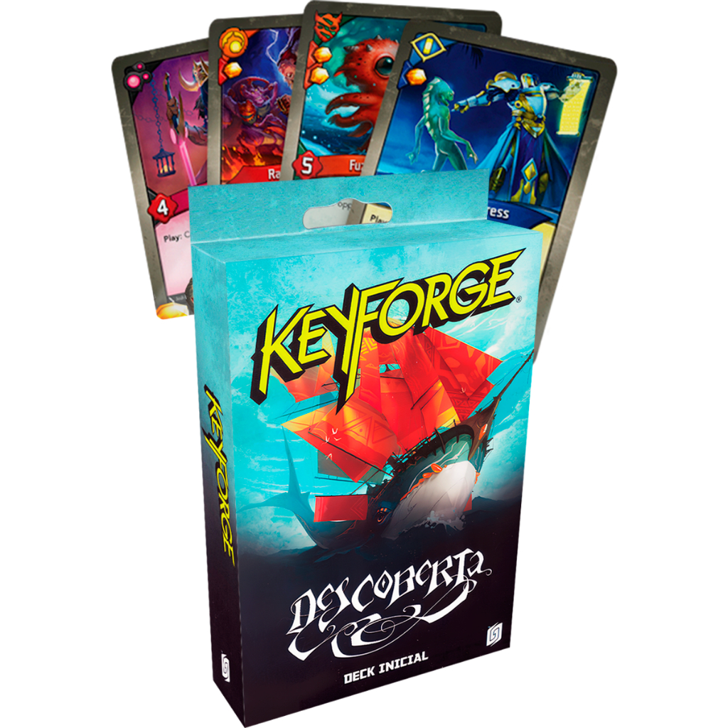 Keyforge Deck Inicial Discovery Starter Para 1 Jogador Cartas Descoberta Português