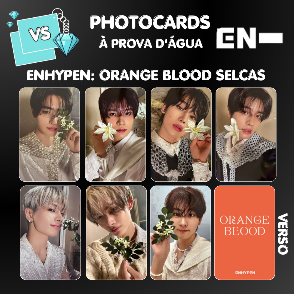 ENHYPEN - ORANGE BLOOD (Weverse Albums Ver.) em Promoção na Shopee