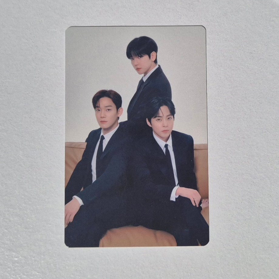 EXO CBX photocard Japan Fanmeeting Get Set Go | Shopee Brasil