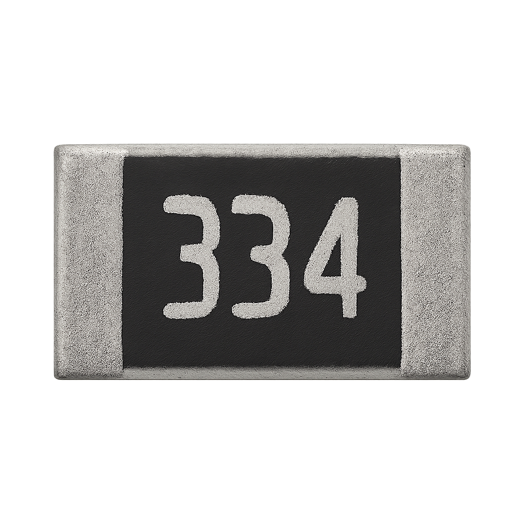20 peças 330K 334 Resistor Smd 0603 5% 330 K ohms 1,6x0,8mm | Shopee Brasil