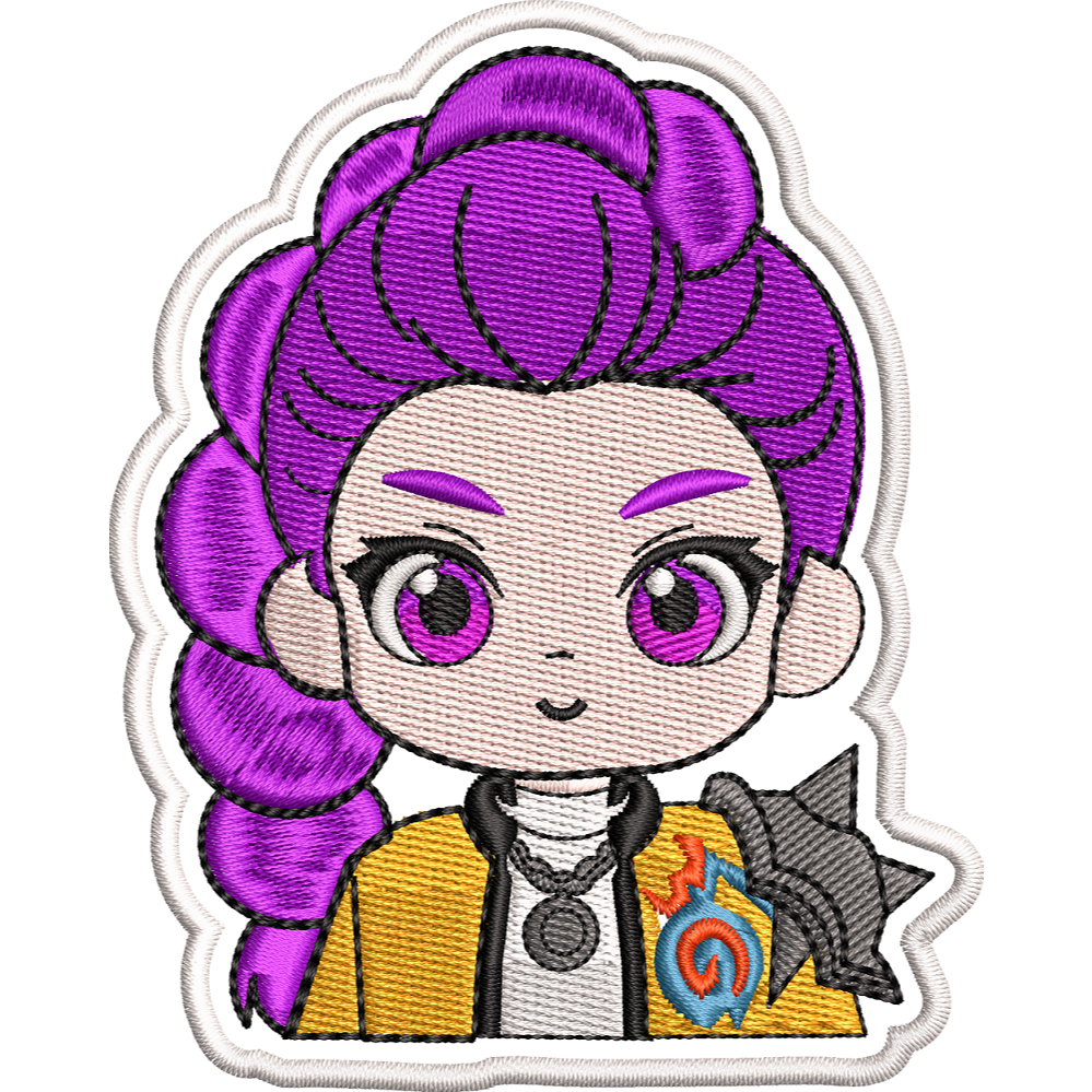 Patch Bordado Huntrix Rumi Guerreiras do Kpop | Shopee Brasil