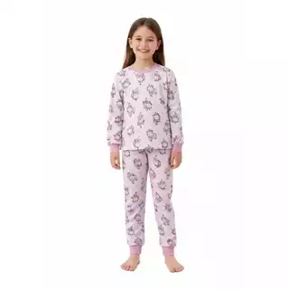 Pijama Infantil Quentinho Peluciado Flanelado Menina Inverno Frio 1 ao 8 em Oferta na Shopee