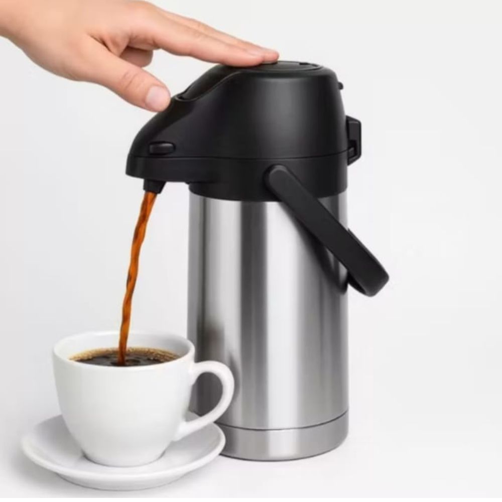 Garrafa Térmica 1,3 Litros Quente E Frio Aço Inox Chá Água C