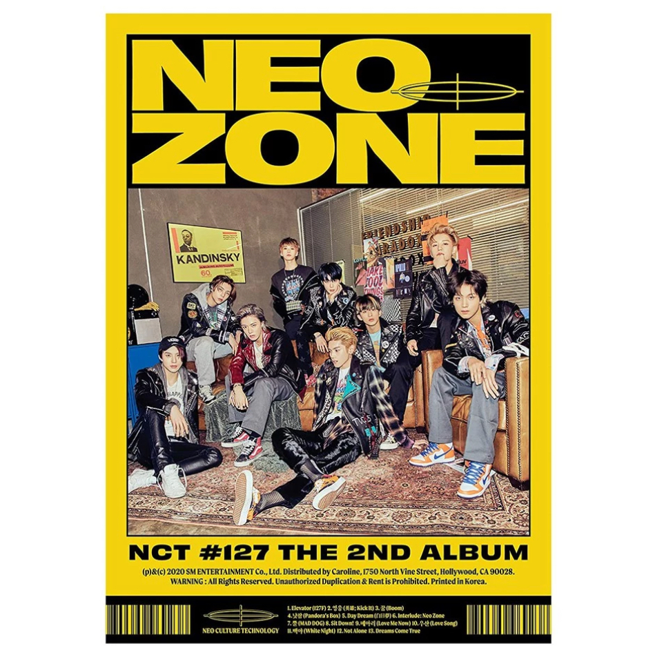 Álbum NCT 127 Neo Zone KPOP | Shopee Brasil