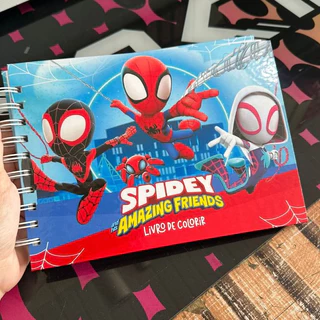 LIVRO DE COLOIR/ PINTURA/ DESENHO/ HOMEM ARANHA em Oferta na Shopee