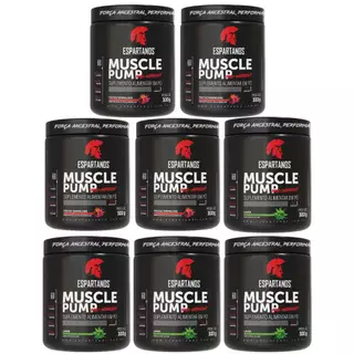 Combo 8x Pré Treino Muscle Pump - Espartanos