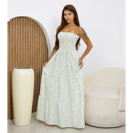 Vestido Tropical Longo Tomara que Caia Estampado – Moda Feminina 2026 ENTREGA INMEDIATO