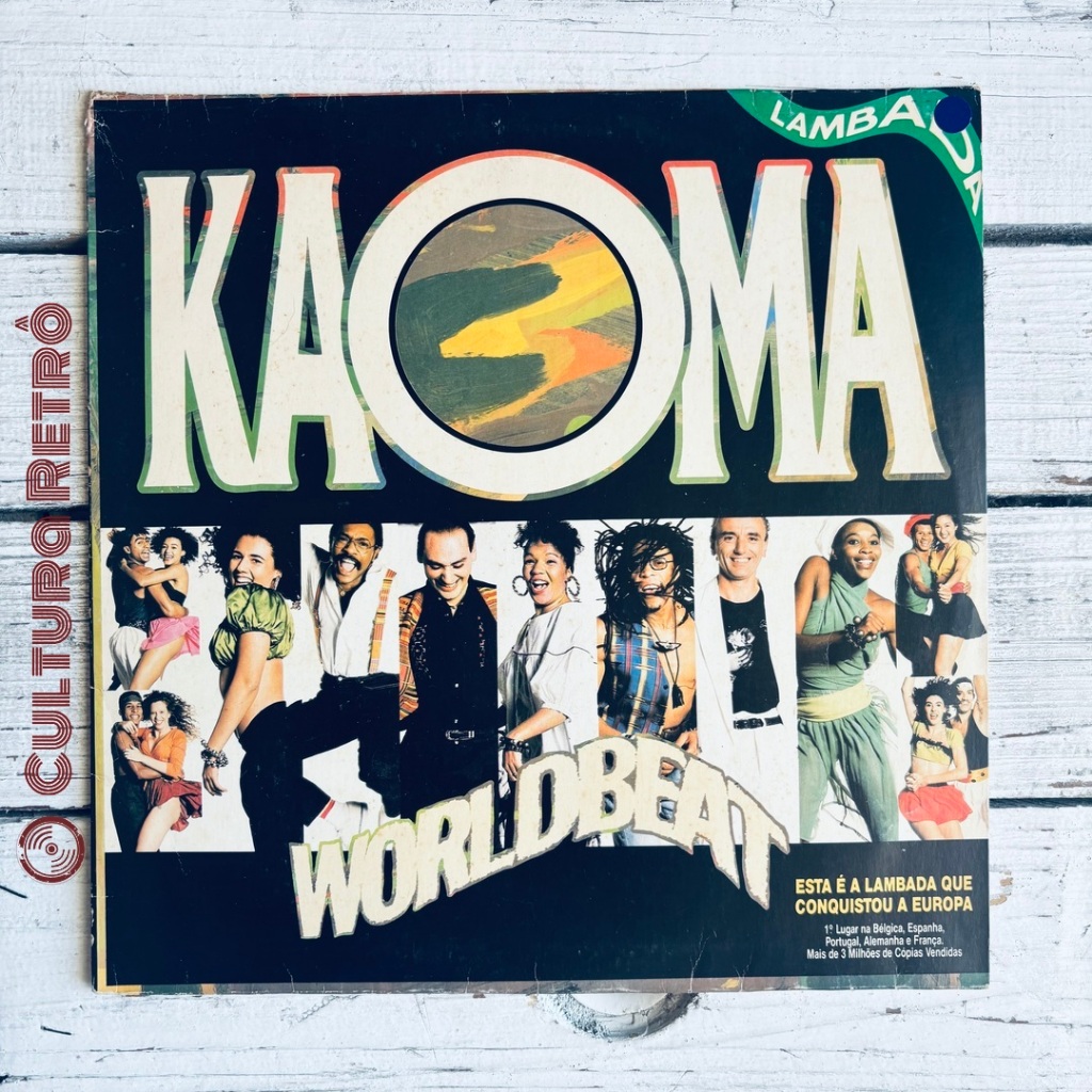 LP WORLDBEAT KAOMA 1989 ( ÓTIMO) LAMBADA/ DANÇANDO LAMBADA
