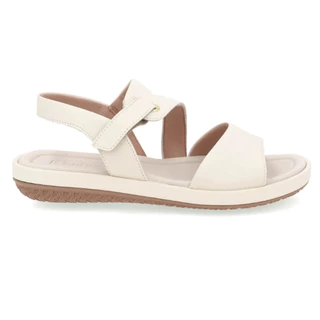 Sandália N35 Couro Branco Usaflex Feminina em Oferta na Shopee