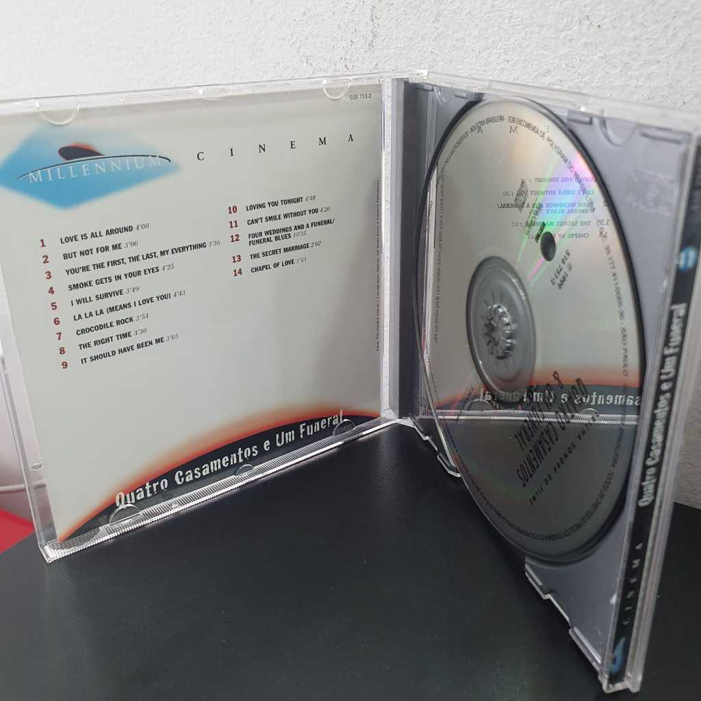 CD Trilha Sonora Filme - Quatro Casamentos E Um Funeral - Original