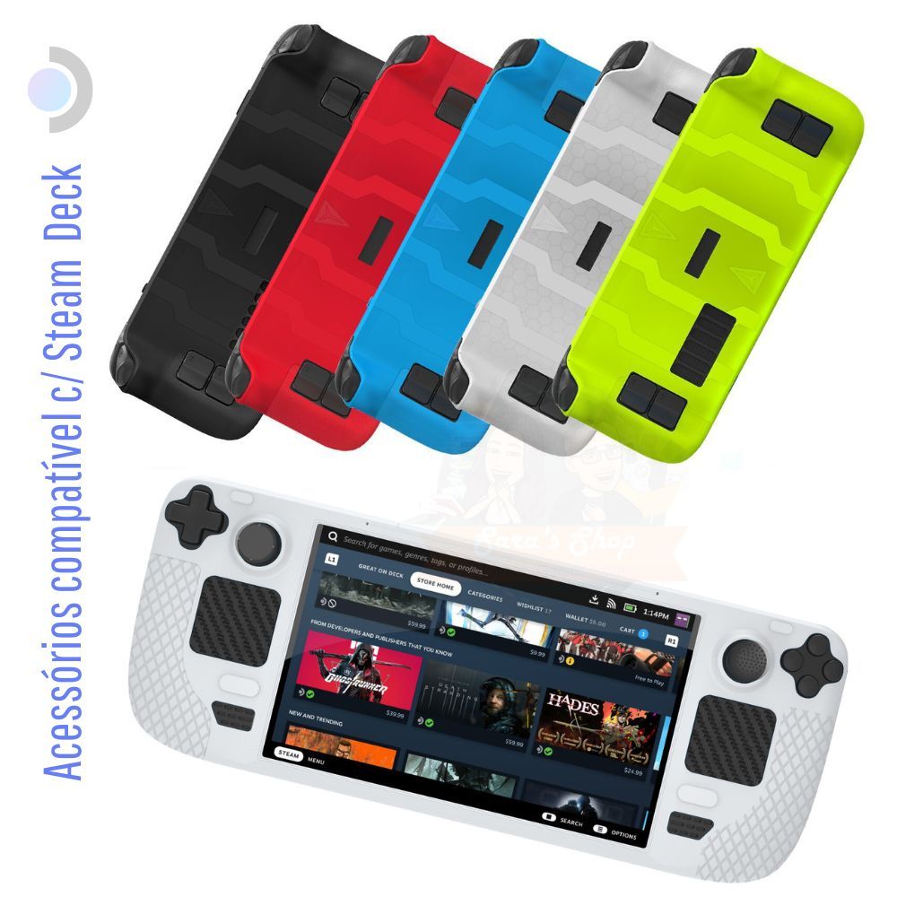 Case Steam Deck em Promoção na Shopee Brasil 2026