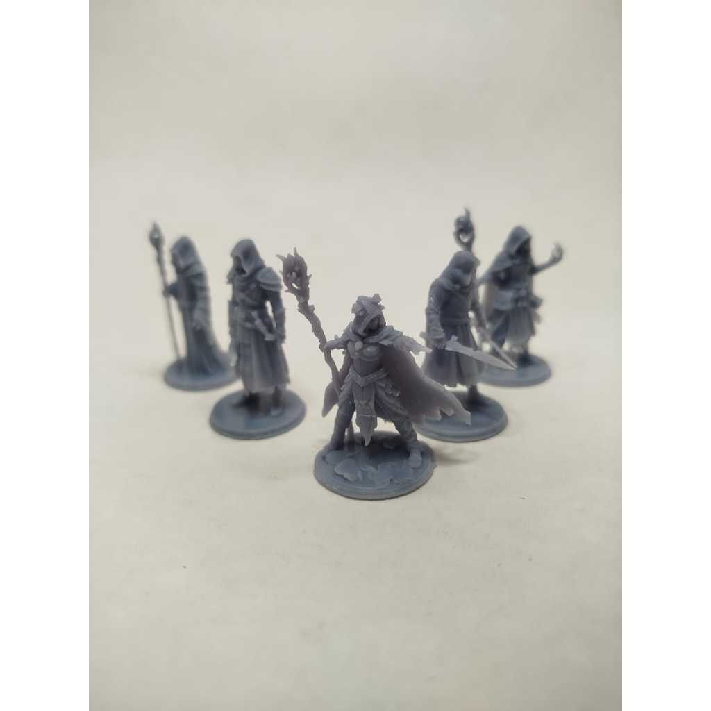 Miniaturas para RPG - Modelo Heróis para D&D