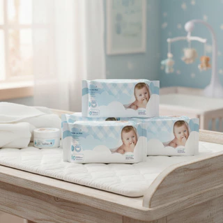 Kit 10 Pacotes de Toalhas Umedecidas Gió Baby - 100 Folhas 19x13 cm - 98% Água - SEM TAMPA FLIP TOP em Oferta na Shopee