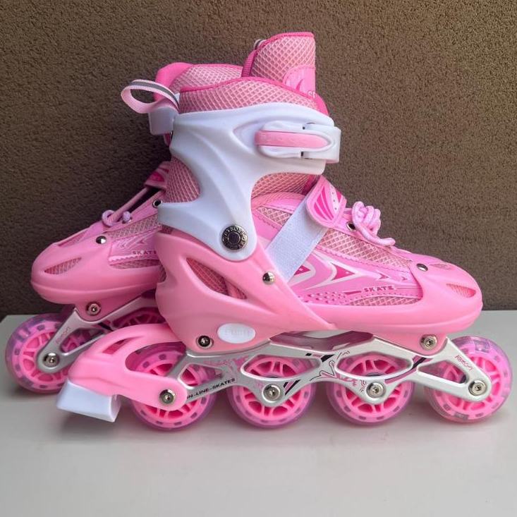 Patins Roller In Line Ajustável 28-32 / 32-36 / 36-40 | Shopee Brasil