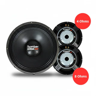 Alto Falante Woofer 15 Pol Bomber Atrack 1100w Rms 4/8 Ohms em Oferta na Shopee