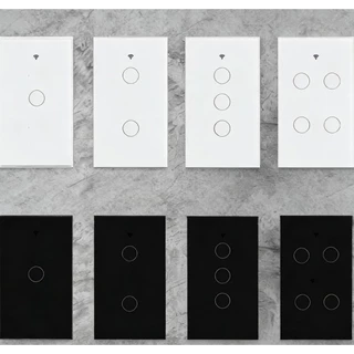 Interruptor Inteligente 1 2 3 4 Botao WiFi Touch Tuya Alexa Google Smart Life