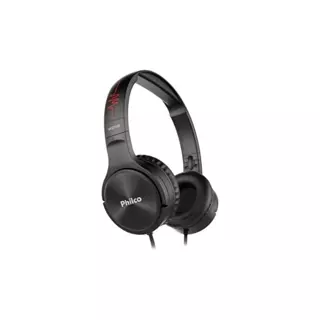 Fone De Ouvido Philco Pfo02p Wave Flat Cor Preto em Oferta na Shopee