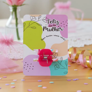 50 Presilhas Cabelo Mimo Presentes para Montar Dia das Mulheres/Mães Clientes em Oferta na Shopee