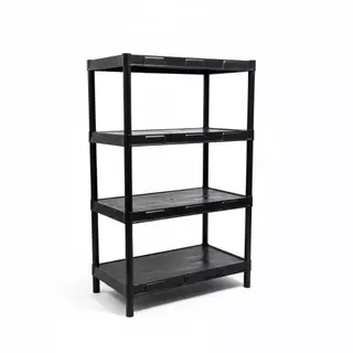 Estante Prateleira Modular Organizadora Multiuso Plástico Com 3 Prateleiras Reforçado em Oferta na Shopee