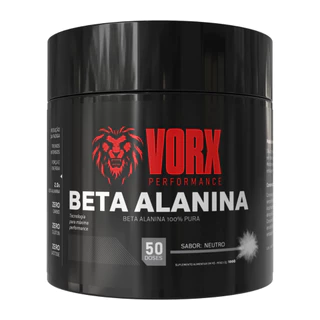 Beta Alanina Pote 100g Rende 50 doses Vorx - Pré Treino