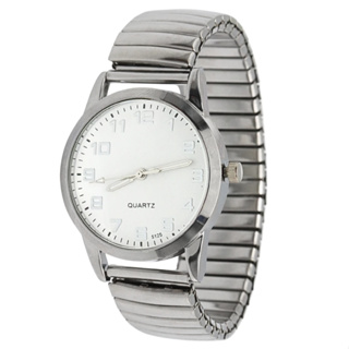 Relógio Feminino Dália White Silver 35mm Fundo Branco Masculino Tendencia Elegante
