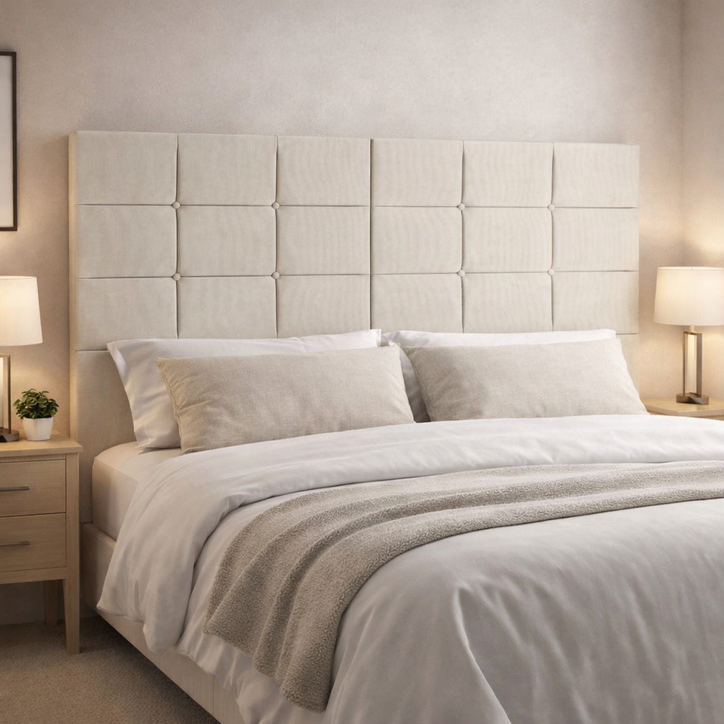 Cabeceira De Cama Box Casal Com Pé 160 Palha Luxo Modelo Dubai- CASA ...