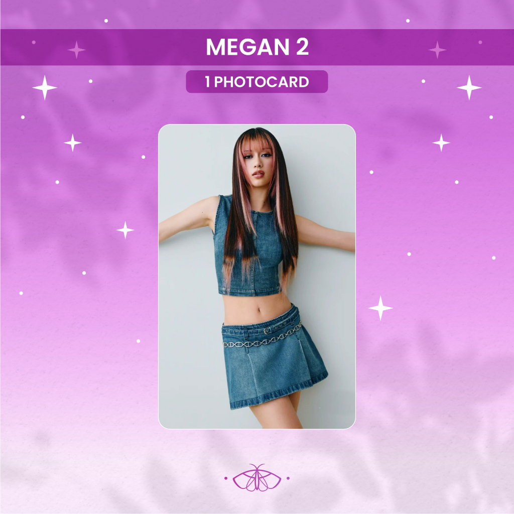 Photocard Katseye GAP • Escolha o Seu! • Megan, Lara, Yoonchae