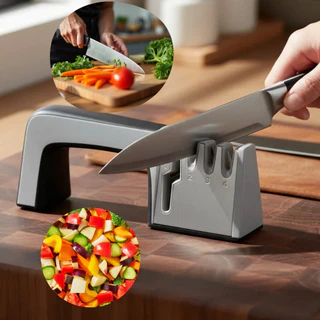 Afiador Amolador De Facas Tesoura 4 X 1 Profissional Prepara Amola Afiação em Oferta na Shopee