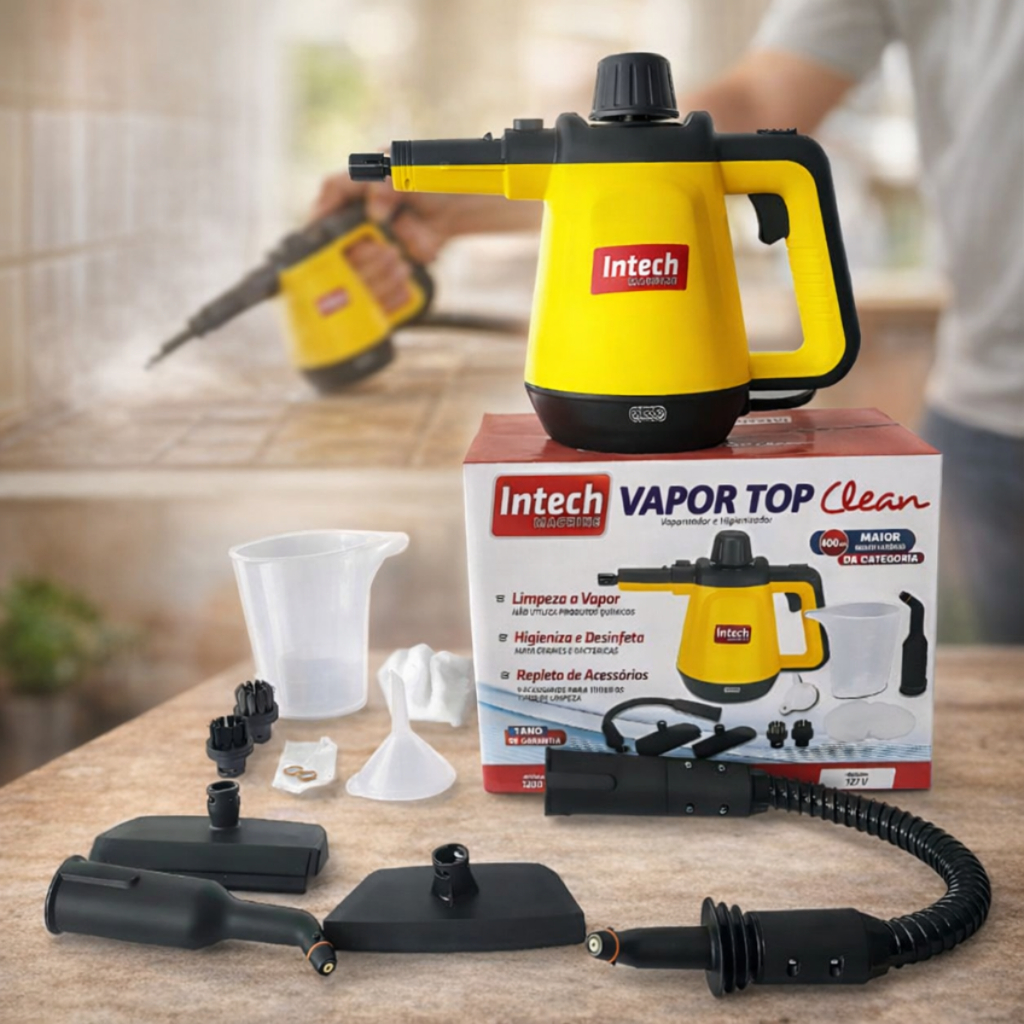 Vaporizador e Higienizador a Vapor Top Clean 1200W Intech Machine ...