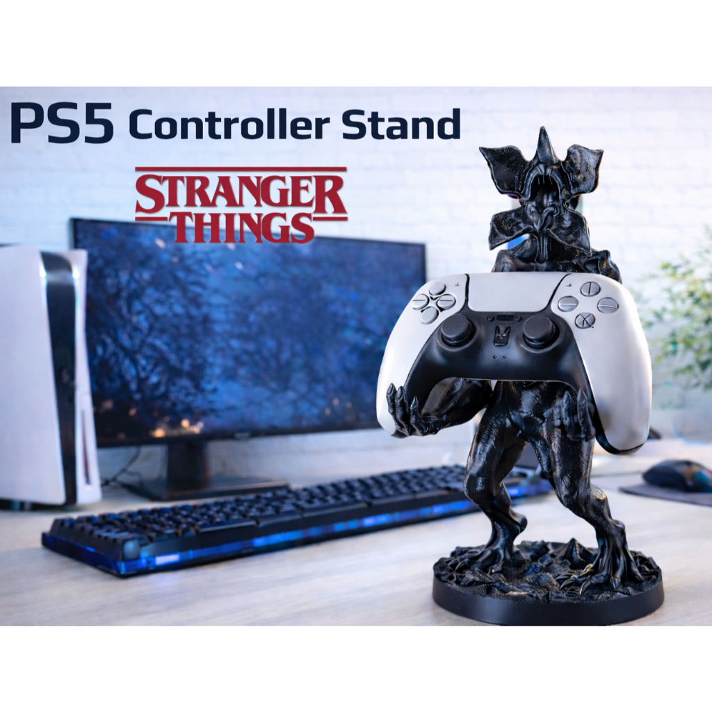 Suporte de Controle Gamer Demogorgon - Stranger Things - Para PS5, PS4 ...