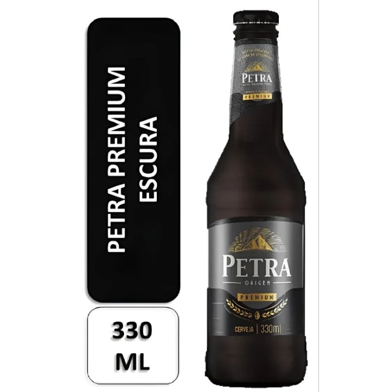 Cerveja Preta Petra Premium Kit 2 Unidades 330ml | Shopee Brasil