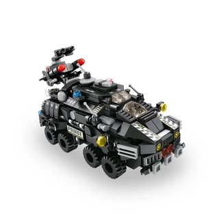 Blocos de Montar Cubic Polícia 12 em 1 Multikids BR1095 em Oferta na Shopee