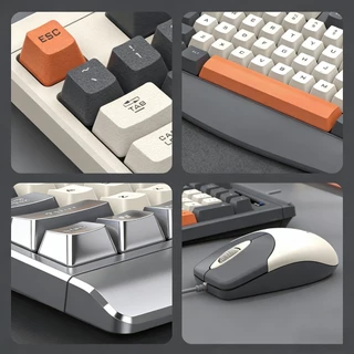 Kit Teclado e mouse Com Fio ABNT2 Combo Teclado e Mouse com Fio Membrana USB