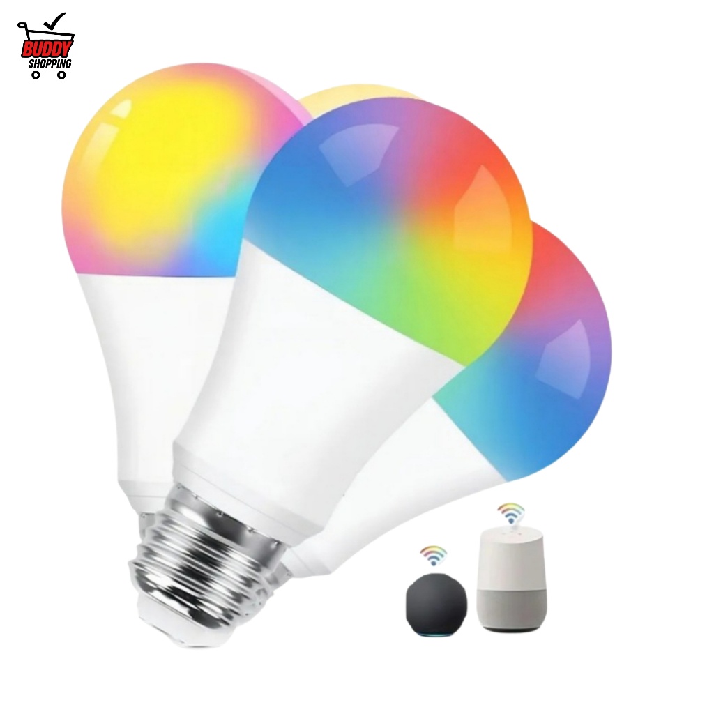 Lâmpada Inteligente Alpha-800 9w Rgb 810 Lumens Wi-fi Alexa Google Home | Shopee Brasil