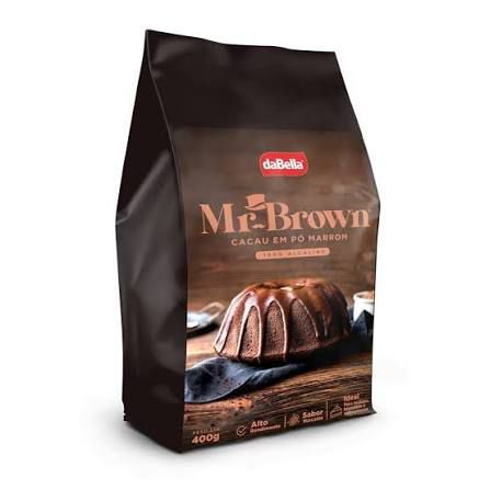 MR. BROWN - Nova Formula Cacau em pó Marrom – 100% alcalino | Shopee Brasil
