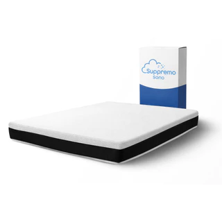 Colchão D33 PRO A Vácuo 3 Espumas Ortopédico 100% Espuma Tecido Confort CASAL SOLTEIRO QUEEN em Oferta na Shopee