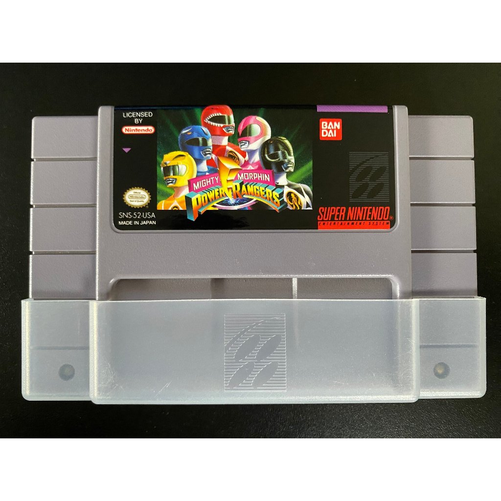 Mighty Morphin Power Rangers – SNES – Super Nintendo – Original ...