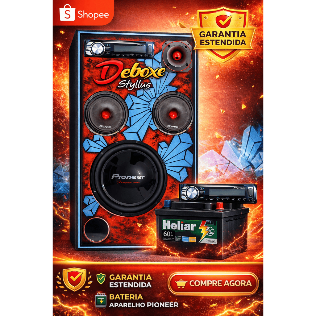 DEEN Music Box セット 6種 Caixa de som residencial deboxe, trio goiano, evok snack, zetta +-