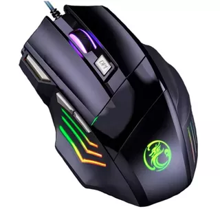 Mouse Gamer Para Jogo Profissional com LED RGB USB PC Videogame original
