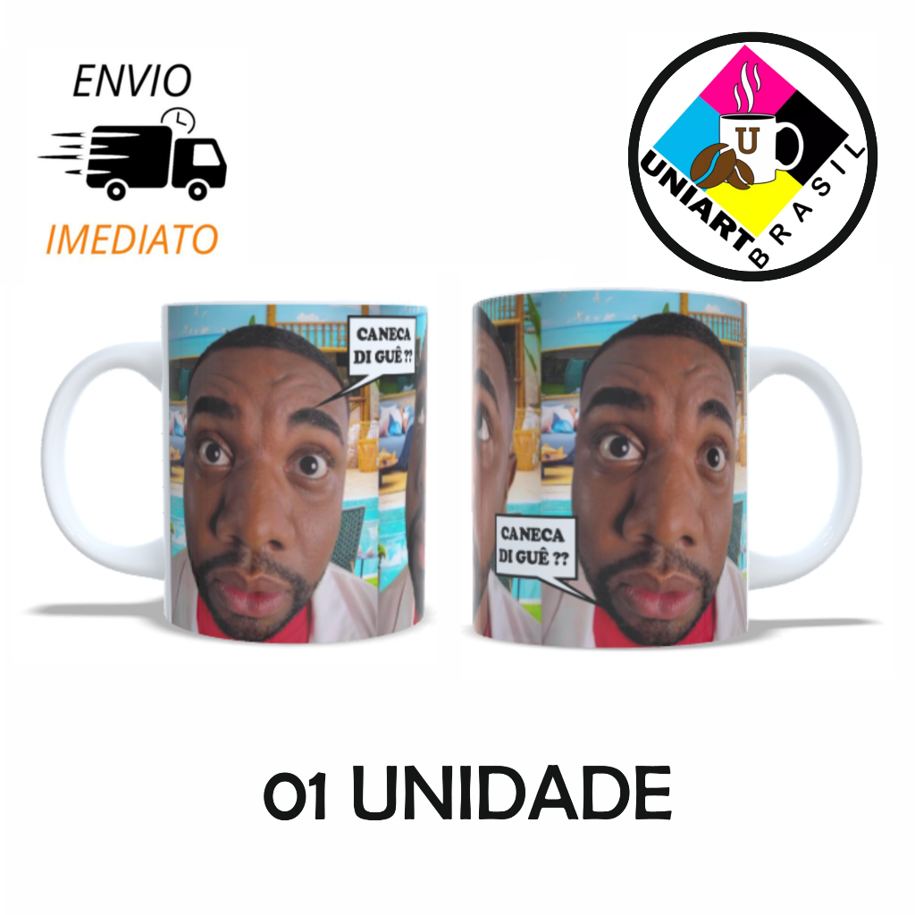 Caneca Personalizada Davi Brito Di Guê CALABRESO - Frases Meme | Shopee ...