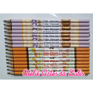 Kit Lápis Páscoa - Lembrancinha Páscoa - Lápis Páscoa - Páscoa em Oferta na Shopee