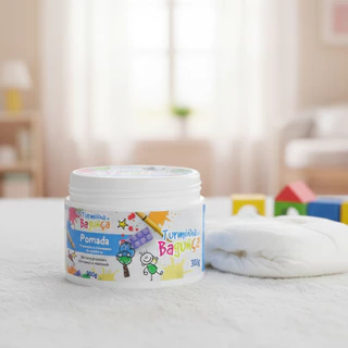 Kit 02 Potes Pomadas Prevenção e Tratamento de Assaduras TURMINHA DA BAGUNÇA 300g em Oferta na Shopee