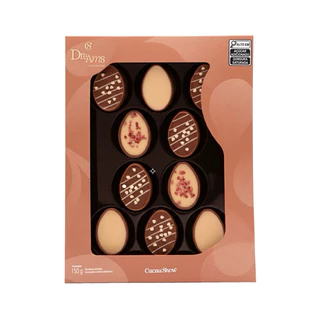 Caixa De Páscoa Ovinhos Dreams 150g Cacau Show Páscoa / Presente / Chocolate em Oferta na Shopee