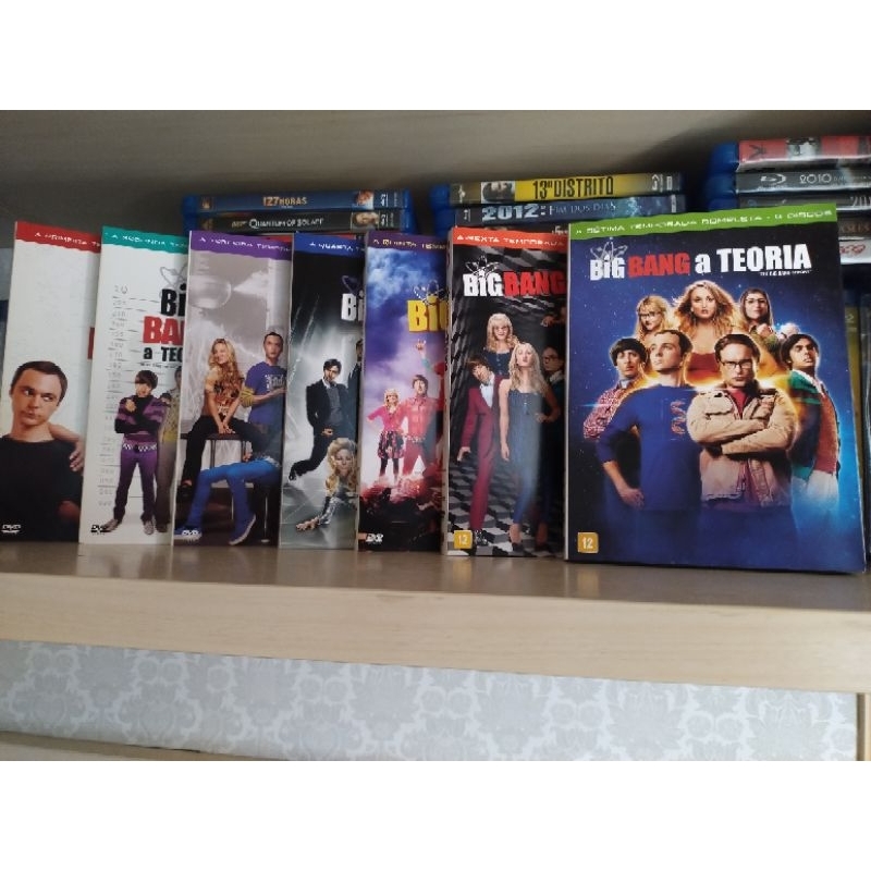 DVD The Big bang theory (1 a 7 temp) | Shopee Brasil