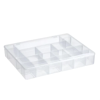 Caixa Organizadora com Tampa Grande 20 Divisórias Plástico Resistente em Oferta na Shopee