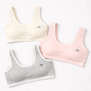 Kit 2 Top Sutiã Infantil Juvenil Para Meninas Macio e Confortável com Bojo Removível Cores Sortidas em Oferta na Shopee