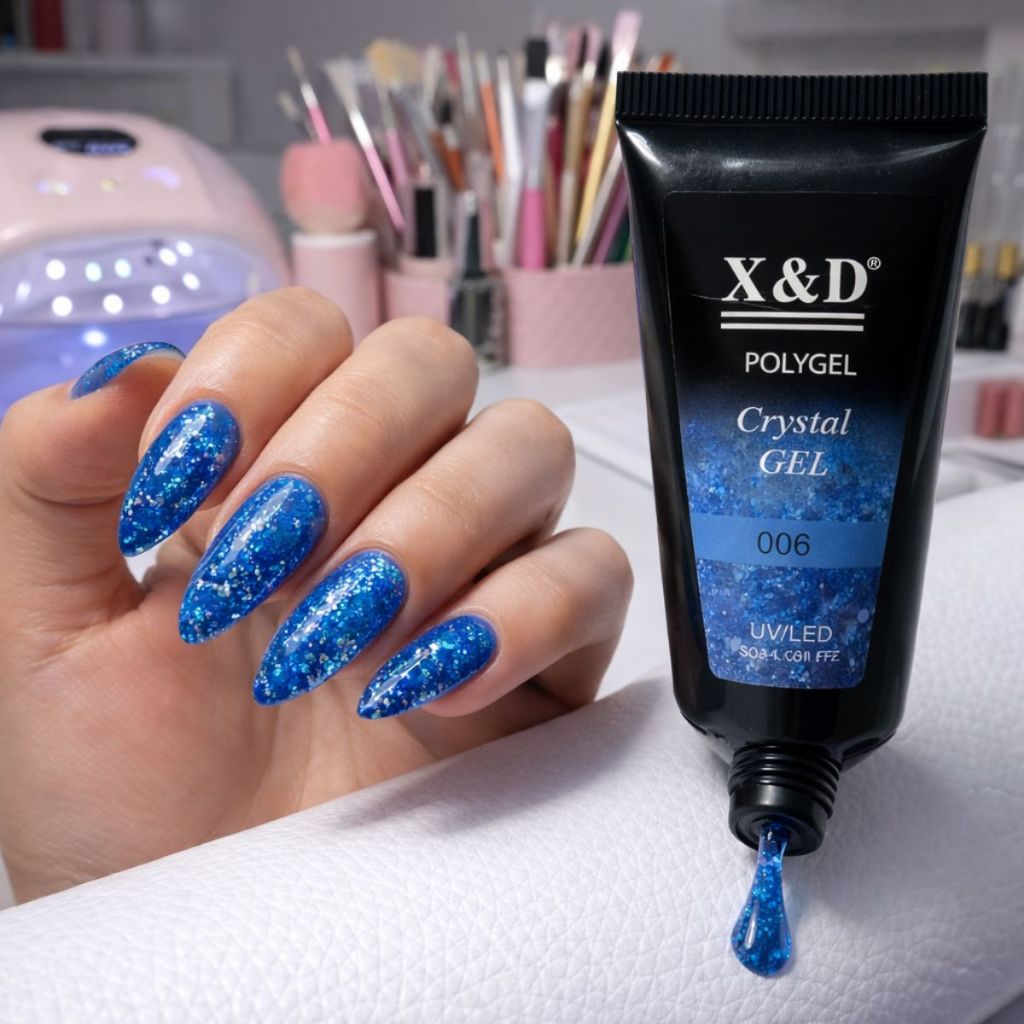 Polygel com glitter mold F1 Nail designer 8 cores | Shopee Brasil